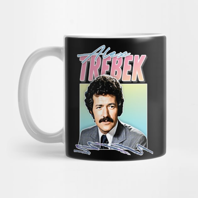 Alex Trebek / Retro Vintage Aesthetic Fan Design by DankFutura